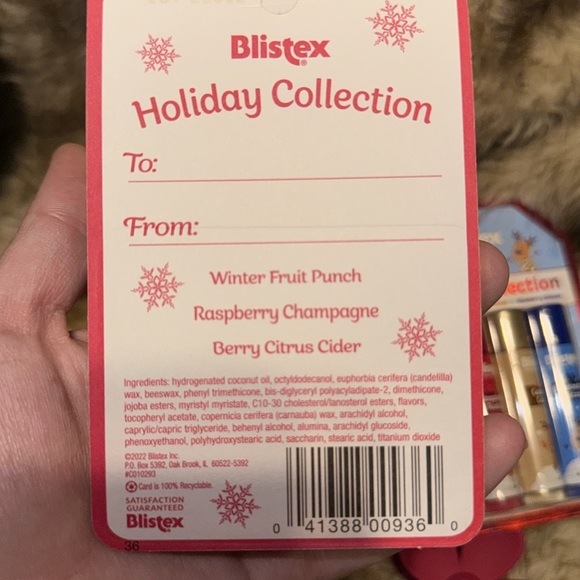 NEW! Blistex Holiday Collection Hydrating Lip Moisturizer 2 Packs 6 Total Tubes - Picture 15 of 16